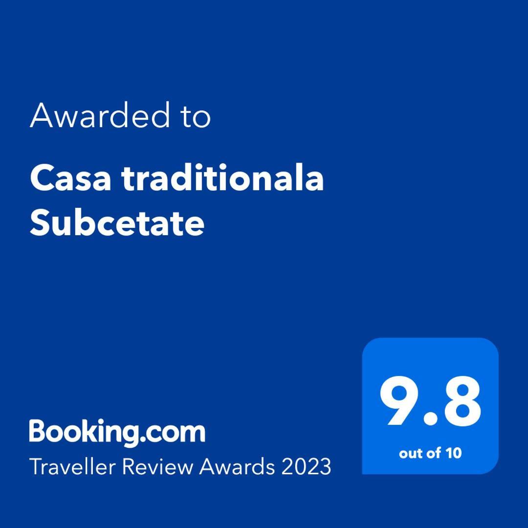 Casa Traditionala Subcetate Subcetate  Eksteriør bilde